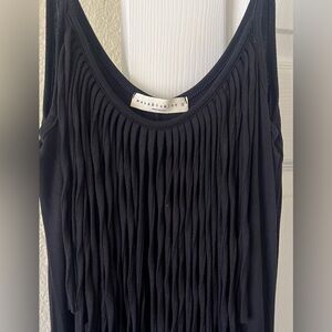 Fringe maxi dress